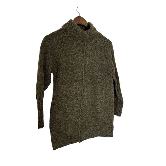 Vintage Woolrich‎ Dark Green Knit  Wool Blend Sweater Women's Small - Picture 1 of 5